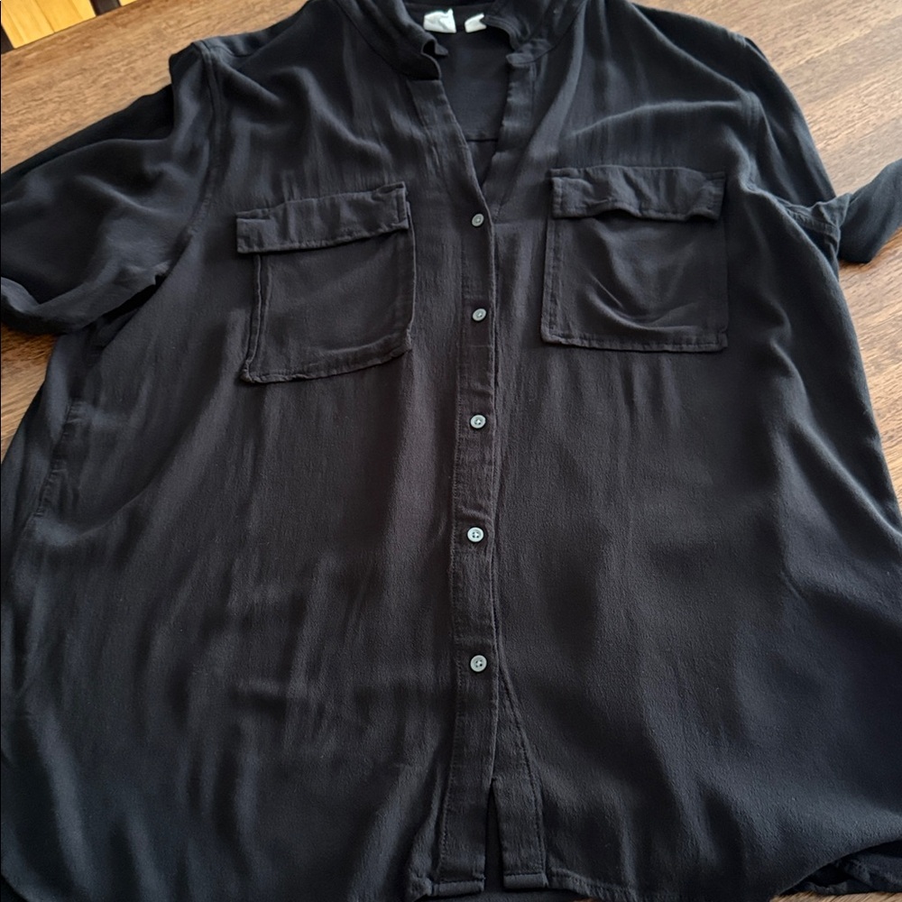 Gap flap pocket utility button down shirt - Picture 4 of 9